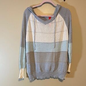 Cozy Striped V-Neck Sweater